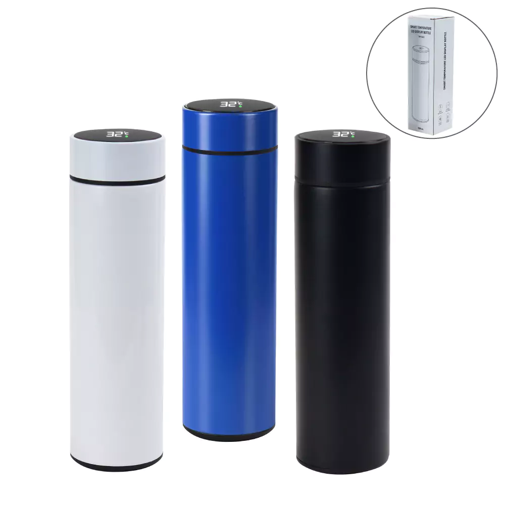 Double Wall Bottles with Temperature Display 500ml - Product Image from Digital Canvas Design & Printing Company