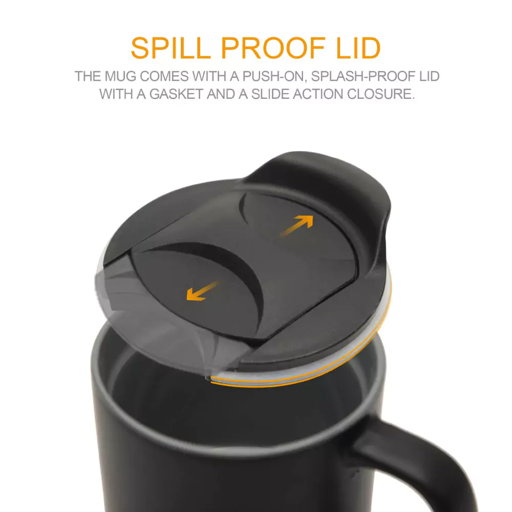 Ceramic Mugs with Lid and Cork Base 385 ml - Product Image from Digital Canvas Design & Printing Company