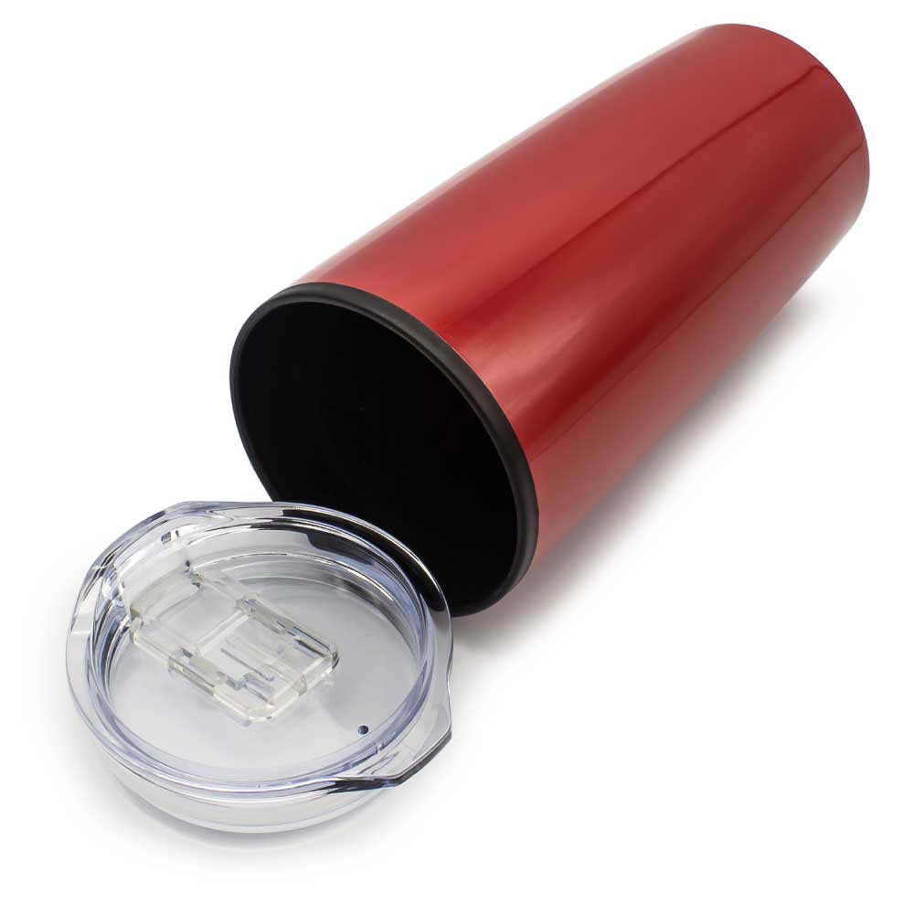 Double-Wall Travel Mugs with Clear Lid - Product Image from Digital Canvas Design & Printing Company