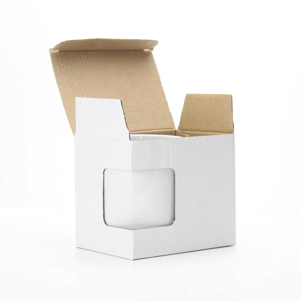 White Sublimation Ceramic Mugs with Box 11 oz - Product Image from Digital Canvas Design & Printing Company