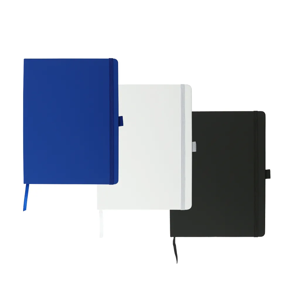 PU Notebooks B5 Size, Pen Loop, Ribbon Bookmark, Elastic Band - Product Image from Digital Canvas Design & Printing Company