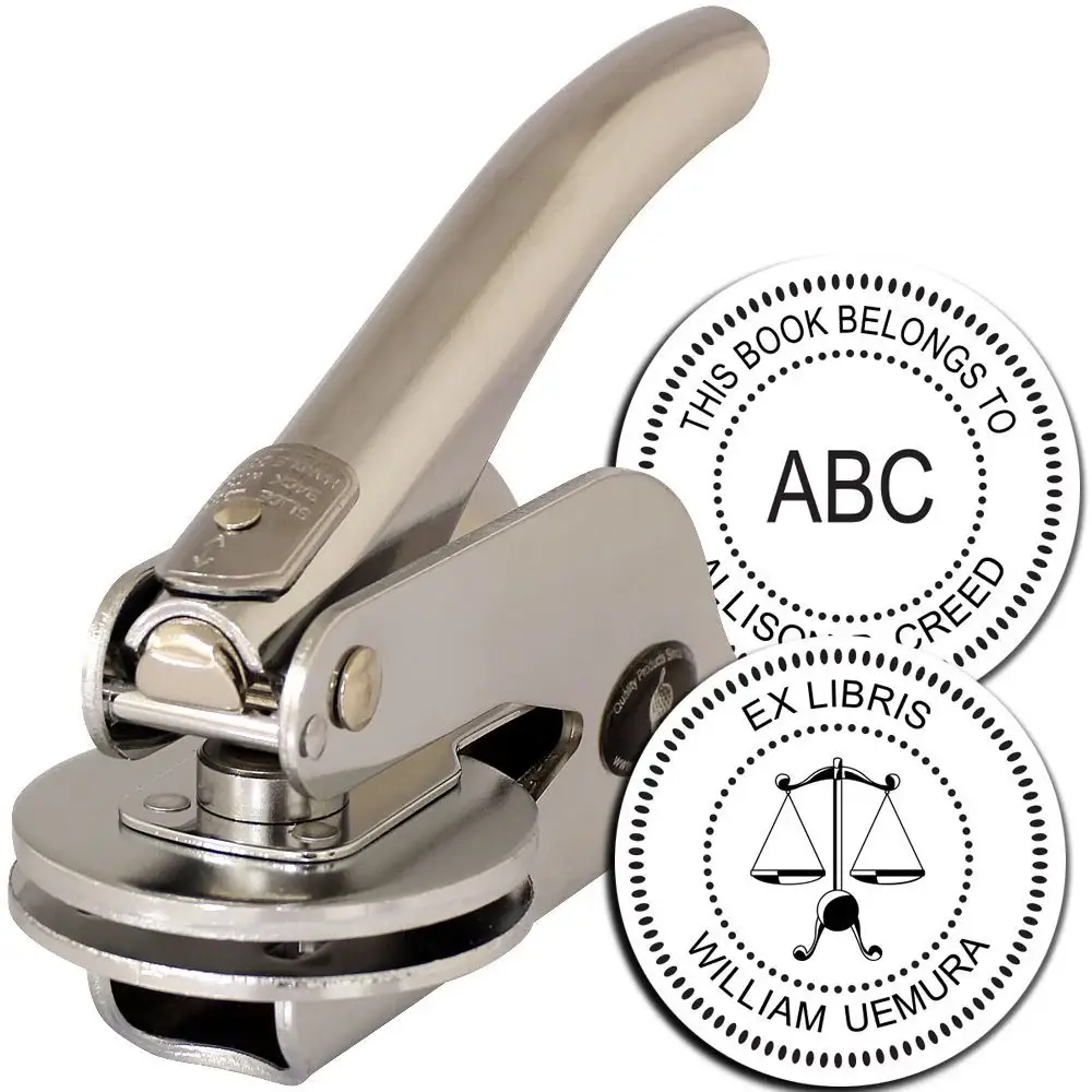 Embossed Seal Stamp Embossing Stamp - Product Image from Digital Canvas Design & Printing Company