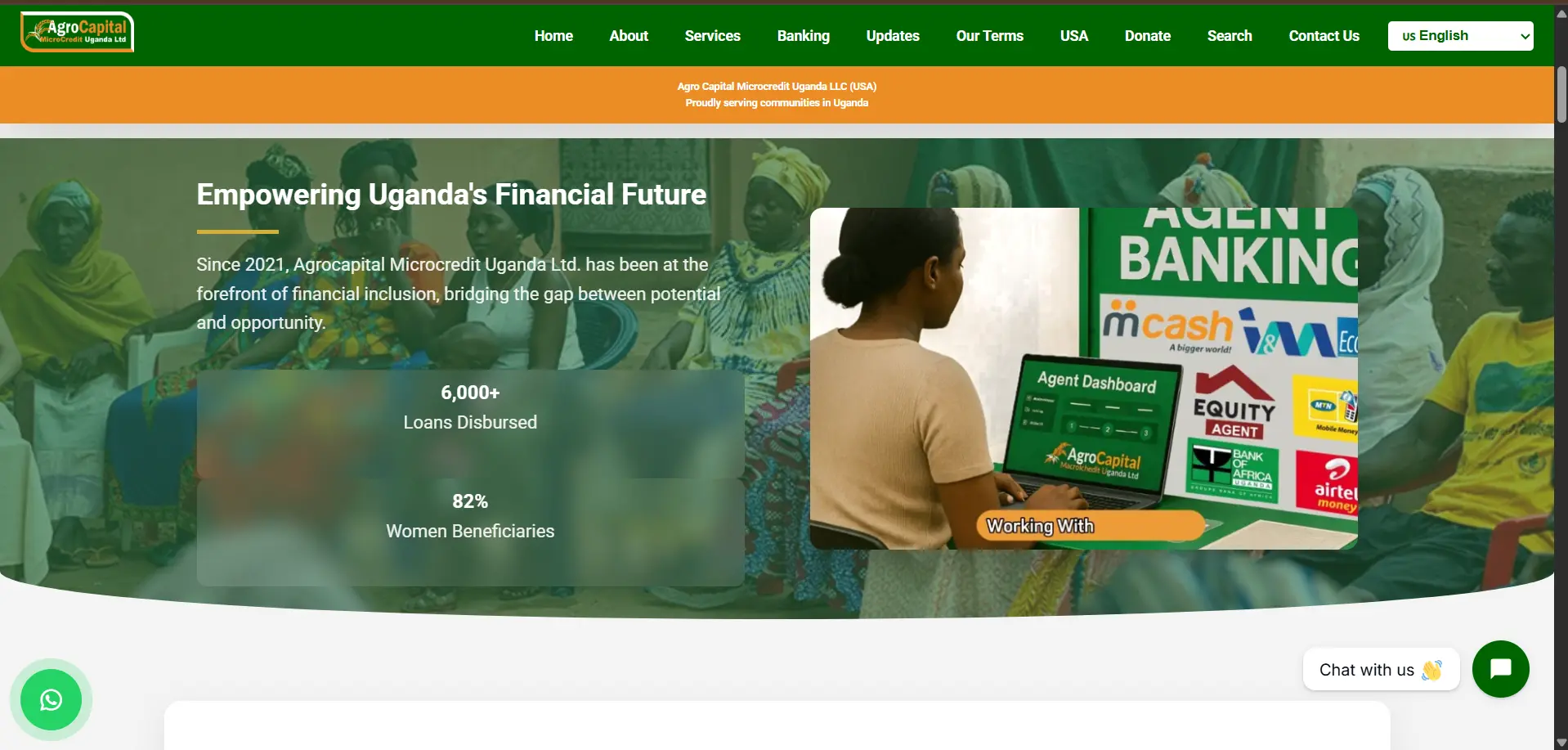 AgroCapital Uganda — Microfinance Platform - Software Development Project by Digital Canvas Software Development Company