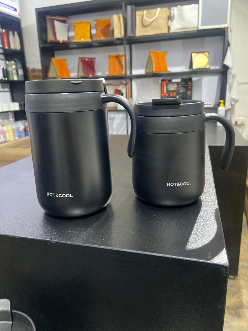 HOT&COOL Matte Black Thermo Mugs - Promotional Product from Digital Canvas Design & Printing Company