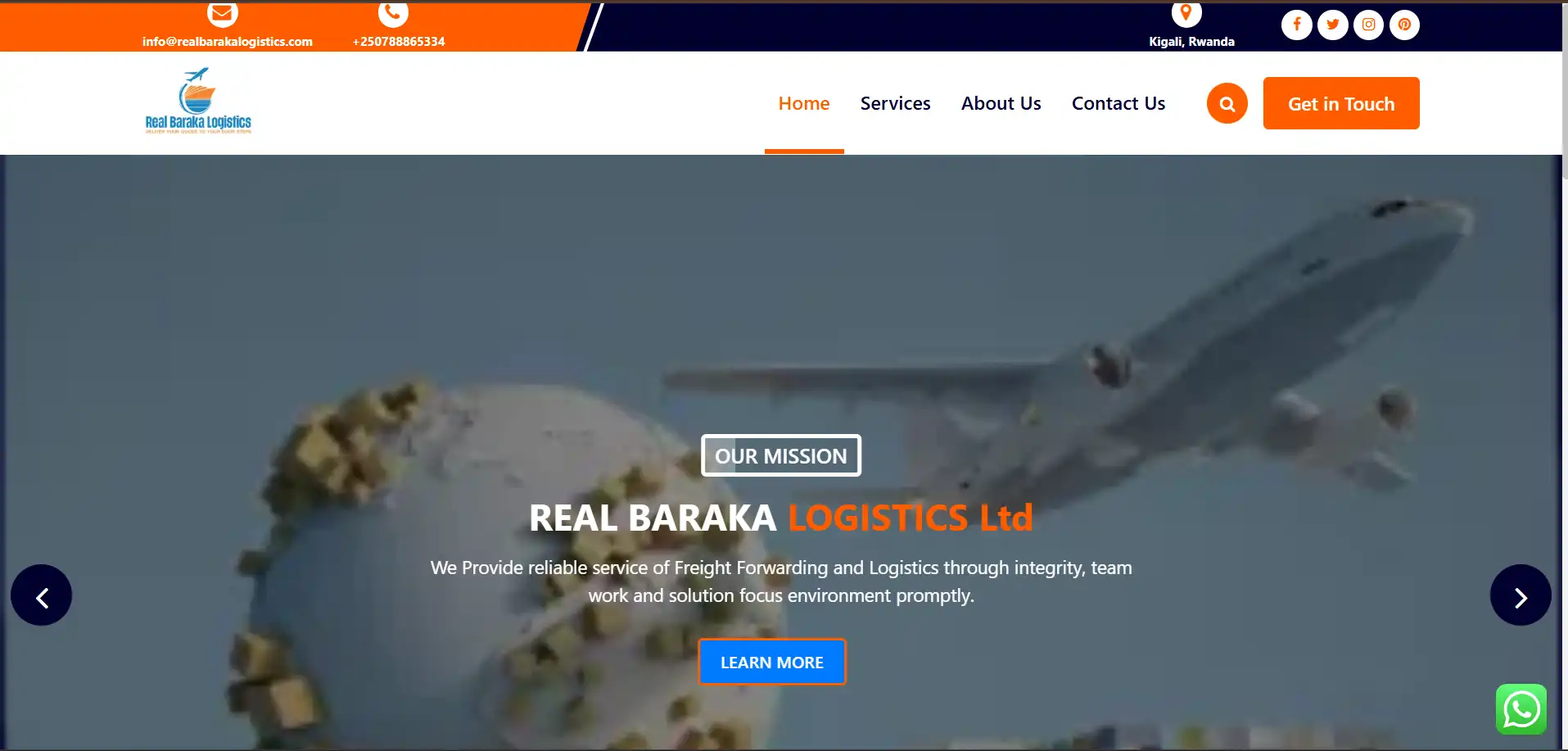 Real Baraka Logistics — Logistics Management Platform - Software Development Project by Digital Canvas Software Development Company